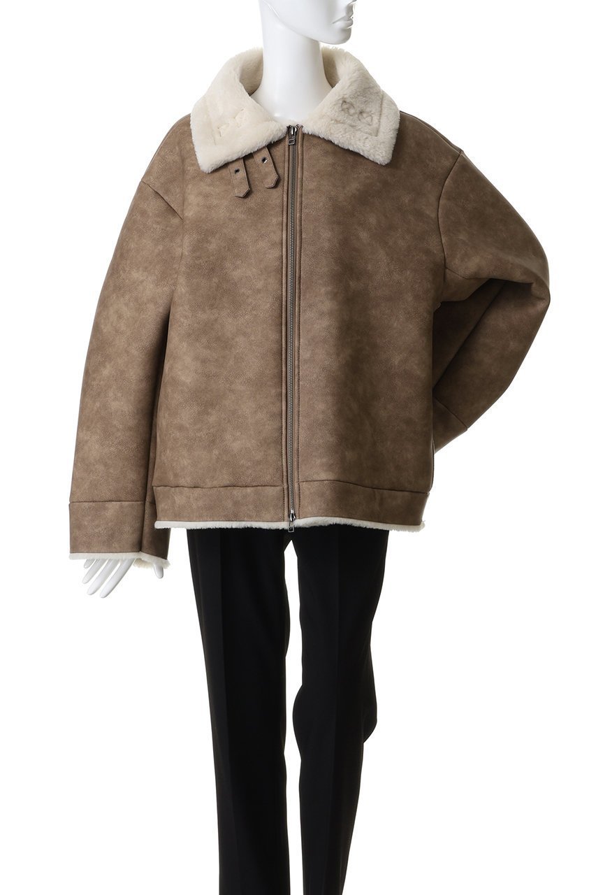 【スタニングルアー/STUNNING LURE】のステンカラーボアコート 人気、トレンドファッション・服の通販 founy(ファニー) 　ファッション　Fashion　レディースファッション　Fashion for Women　アウター　Coat / Outerwear Collection　コート・ロングコート・ピーコート　Long Coats, Peacoats & More　なめらか　Smooth, Silky Texture　ショート　Short, Short Length　フォルム　Silhouette, Form　other-2|ID: prp329100004773587 ipo3291000000036779278