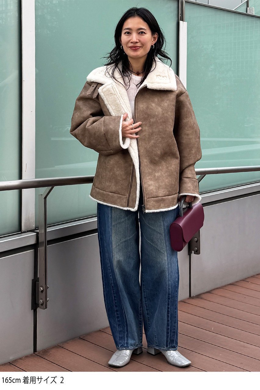 【スタニングルアー/STUNNING LURE】のステンカラーボアコート 人気、トレンドファッション・服の通販 founy(ファニー) 　ファッション　Fashion　レディースファッション　Fashion for Women　アウター　Coat / Outerwear Collection　コート・ロングコート・ピーコート　Long Coats, Peacoats & More　なめらか　Smooth, Silky Texture　ショート　Short, Short Length　フォルム　Silhouette, Form　other-8|ID: prp329100004773587 ipo3291000000036779284