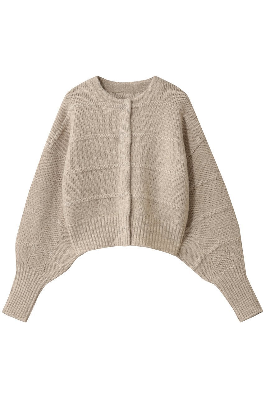 【アンクレイヴ/uncrave】のフィラメントモヘアニット 2WAYカーディガン インテリア・キッズ・メンズ・レディースファッション・服の通販 founy(ファニー) 　ファッション　Fashion　レディースファッション　Fashion for Women　トップス・カットソー　Cut & Sew Tops　ニット　Knit Tops & Sweaters　カーディガン・羽織り　Layered Style Cardigans　カーディガン　Cardigan, Knitwear　ショート　Short, Short Length　バランス　Balance, Style Balance　ボトム　Bottoms, Lower Wear　エレガント 上品　Elegant　再入荷　Restock / Back in Stock　ベージュ|ID: prp329100004773592 ipo3291000000035924373