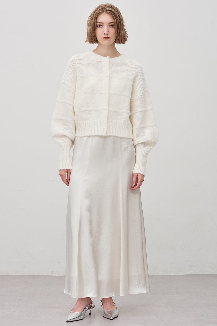 【アンクレイヴ/uncrave】のフィラメントモヘアニット 2WAYカーディガン 人気、トレンドファッション・服の通販 founy(ファニー) 　ファッション　Fashion　レディースファッション　Fashion for Women　トップス・カットソー　Cut & Sew Tops　ニット　Knit Tops & Sweaters　カーディガン・羽織り　Layered Style Cardigans　カーディガン　Cardigan, Knitwear　ショート　Short, Short Length　バランス　Balance, Style Balance　ボトム　Bottoms, Lower Wear　エレガント 上品　Elegant　再入荷　Restock / Back in Stock　other-7|ID: prp329100004773592 ipo3291000000035924380