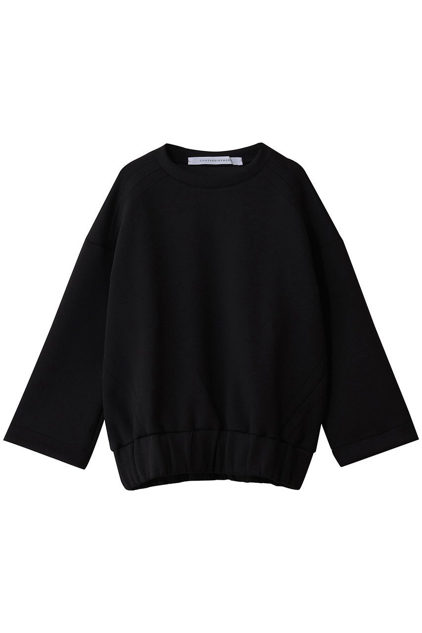 【マルティニーク/martinique】の【別注】【COGTHEBIGSMOKE】HILLARY TOPS インテリア・キッズ・メンズ・レディースファッション・服の通販 founy(ファニー) ファッション Fashion レディースファッション Fashion for Women トップス・カットソー Cut & Sew Tops シャツ・ブラウス・オフィスカジュアル Elegant Blouses & Button-Ups ロングTシャツ・Tシャツ Longline T-Shirts & Tees カットソー・ベーシックTシャツ Cut-and-Sewn Tops / Stretch Tees & Basics なめらか Smooth, Silky Texture シンプル Simple, Minimal スクエア Square, Square Shape スリーブ Sleeve, Long Sleeve / Short Sleeve バランス Balance, Style Balance ビッグ Big, Oversized ロング Long, Long-Length ワイド Wide, Wide Fit 別注 Limited Edition, Custom Order ブラック|ID: prp329100004773597 ipo3291000000035942368