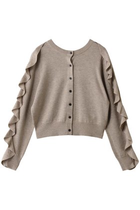 【クラネ/CLANE】 W FACE SHOULDER FRILL KNIT CARDIGAN人気、トレンドファッション・服の通販 founy(ファニー) ファッション Fashion レディースファッション Fashion for Women トップス・カットソー Cut & Sew Tops ニット Knit Tops & Sweaters カーディガン・羽織り Layered Style Cardigans なめらか Smooth, Silky Texture カーディガン Cardigan, Knitwear シンプル Simple, Minimal フリル Frill, Ruffle 新作・新入荷 New Arrivals / New In 羽織 Haori, Light Jacket |ID:prp329100004773603