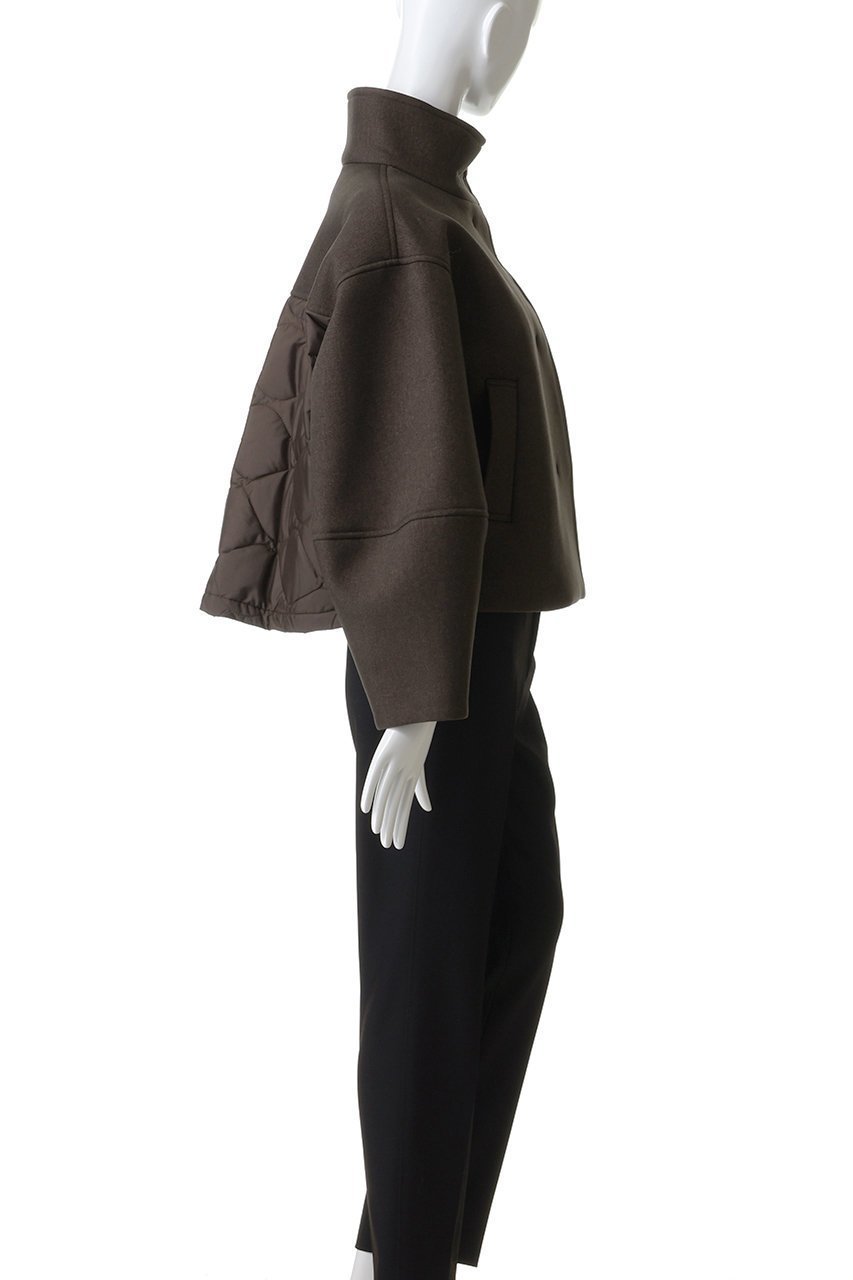 【アンクレイヴ/uncrave】のパディング×ボンディングコンビ コート 人気、トレンドファッション・服の通販 founy(ファニー) 　ファッション　Fashion　レディースファッション　Fashion for Women　アウター　Coat / Outerwear Collection　コート・ロングコート・ピーコート　Long Coats, Peacoats & More　キルティング　Quilted, Quilting　キルト　Quilt, Quilted Fabric　コンビ　Combo, Combination Style　ショルダー　Shoulder, Shoulder Strap　ショート　Short, Short Length　スタンド　Stand Collar, Upright Stand　タフタ　Taffeta, Structured Fabric　トレンド　Trend, Trending Now　ドッキング　Docking, Mixed Material　ドロップ　Drop Shoulder, Dropped Style　ボンディング　Bonding, Bonded Fabric　メランジ　Melange, Mixed Yarn　リアル　Real, Realistic　other-3|ID: prp329100004773606 ipo3291000000035846151