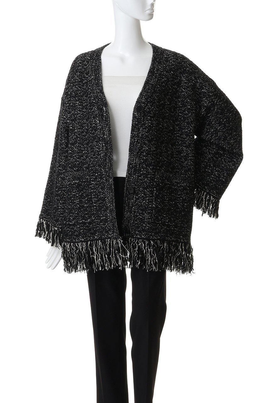 【アンクレイヴ/uncrave】のツイードニット ジャケット 人気、トレンドファッション・服の通販 founy(ファニー) 　ファッション　Fashion　レディースファッション　Fashion for Women　カーディガン　Cardigan, Knitwear　ジャケット　Jacket, Outerwear　ストレッチ　Stretch, Stretchy Fabric　セットアップ　Set-Up, Coordinated Outfit　ツイード／ツィード　Choker, Choker Necklace　ツイード　Twill, Twill Weave　フリンジ　Fringe, Tassel　フレア　Flare, Flared　ミックス　Mix, Mixed Style　other-7|ID: prp329100004773608 ipo3291000000035942398