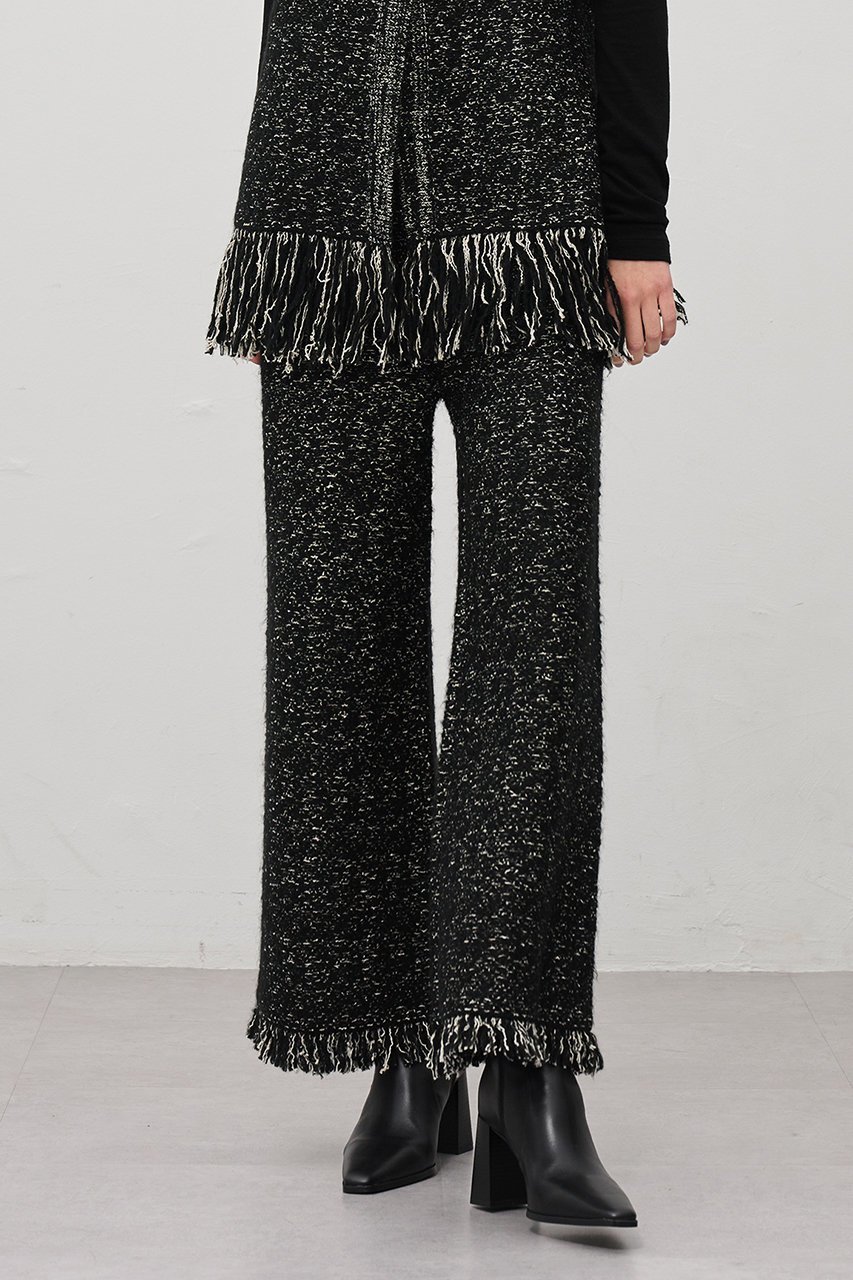 【アンクレイヴ/uncrave】の【11/19 12:00販売開始】ツイードニット フレアパンツ 人気、トレンドファッション・服の通販 founy(ファニー) ファッション Fashion レディースファッション Fashion for Women パンツ Pants & Trousers ストレッチ Stretch, Stretchy Fabric ツイード/ツィード Choker, Choker Necklace ツイード Twill, Twill Weave フリンジ Fringe, Tassel フレア Flare, Flared ミックス Mix, Mixed Style ワイド Wide, Wide Fit 新作・新入荷 New Arrivals / New In other-5|ID: prp329100004773610 ipo3291000000034594239