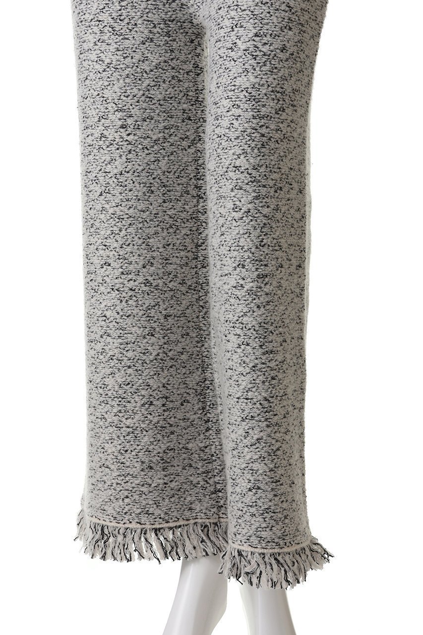 【アンクレイヴ/uncrave】のツイードニット フレアパンツ 人気、トレンドファッション・服の通販 founy(ファニー) 　ファッション　Fashion　レディースファッション　Fashion for Women　パンツ　Pants & Trousers　ストレッチ　Stretch, Stretchy Fabric　ツイード／ツィード　Choker, Choker Necklace　ツイード　Twill, Twill Weave　フリンジ　Fringe, Tassel　フレア　Flare, Flared　ミックス　Mix, Mixed Style　ワイド　Wide, Wide Fit　other-8|ID: prp329100004773610 ipo3291000000034745374