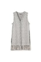 【アンクレイヴ/uncrave】の【11/19 12:00販売開始】ツイードニット ジレ 人気、トレンドファッション・服の通販 founy(ファニー) ファッション Fashion レディースファッション Fashion for Women トップス・カットソー Cut & Sew Tops ニット Knit Tops & Sweaters カーディガン・羽織り Layered Style Cardigans ベスト&ジレ / 重ね着スタイル Vests & Gilets カーディガン Cardigan, Knitwear ストレッチ Stretch, Stretchy Fabric セットアップ Set-Up, Coordinated Outfit ツイード/ツィード Choker, Choker Necklace ツイード Twill, Twill Weave フリンジ Fringe, Tassel フレア Flare, Flared フロント Front, Front Design ベスト Vest, Waistcoat ミックス Mix, Mixed Style ロング Long, Long-Length 新作・新入荷 New Arrivals / New In thumbnail オフ×ブラック|ID: prp329100004773611 ipo3291000000034594243