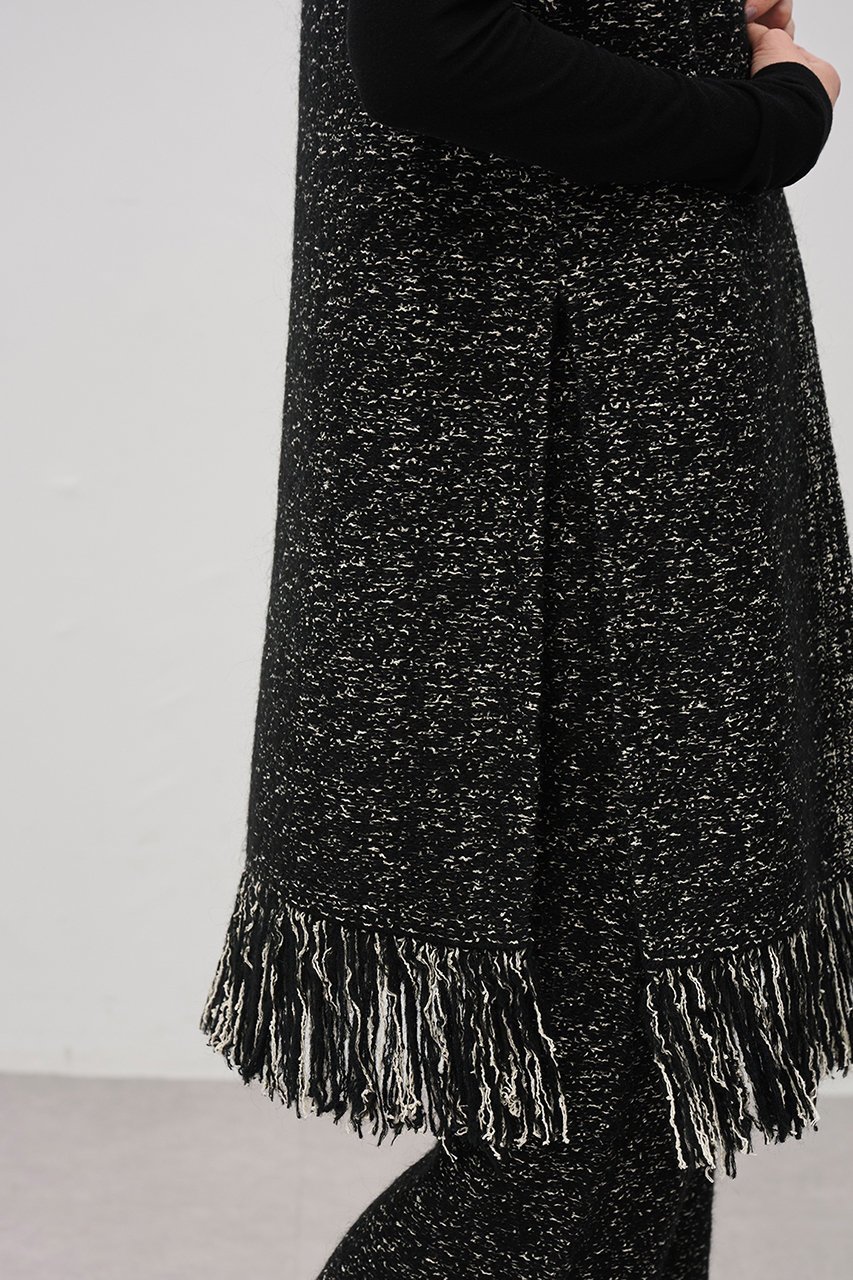 【アンクレイヴ/uncrave】の【11/19 12:00販売開始】ツイードニット ジレ 人気、トレンドファッション・服の通販 founy(ファニー) ファッション Fashion レディースファッション Fashion for Women トップス・カットソー Cut & Sew Tops ニット Knit Tops & Sweaters カーディガン・羽織り Layered Style Cardigans ベスト&ジレ / 重ね着スタイル Vests & Gilets カーディガン Cardigan, Knitwear ストレッチ Stretch, Stretchy Fabric セットアップ Set-Up, Coordinated Outfit ツイード/ツィード Choker, Choker Necklace ツイード Twill, Twill Weave フリンジ Fringe, Tassel フレア Flare, Flared フロント Front, Front Design ベスト Vest, Waistcoat ミックス Mix, Mixed Style ロング Long, Long-Length 新作・新入荷 New Arrivals / New In other-7|ID: prp329100004773611 ipo3291000000034594254