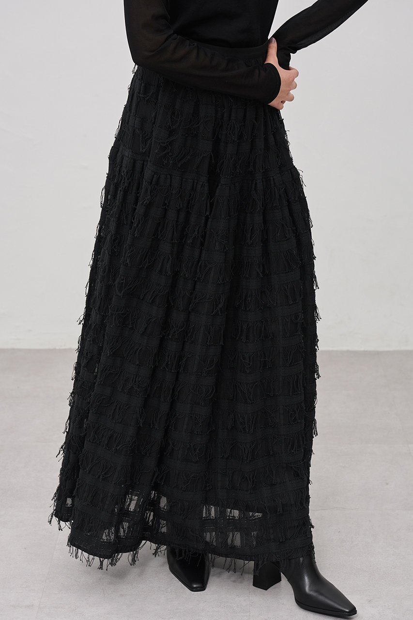 【アンクレイヴ/uncrave】の【11/19 12:00販売開始】フリンジレース ティアードスカート 人気、トレンドファッション・服の通販 founy(ファニー) ファッション Fashion レディースファッション Fashion for Women アウター Coat / Outerwear Collection スカート Skirts ティアードスカート Tiered Skirts ロングスカート Long Skirts / Maxi & Midi Skirts カットジャガード Cut Jacquard ギャザー Gathered, Ruffled シンプル Simple, Minimal ジャケット Jacket, Outerwear チェック Check, Plaid, Tartan ティアードスカート Tiered Skirt, Flounced Skirt フリンジ Fringe, Tassel フレア Flare, Flared ブロック Block, Solid Block Pattern メッシュ Mesh, Net Fabric ラッセル Raschel, Raschel Lace レース Lace, Lace Fabric ロング Long, Long-Length 新作・新入荷 New Arrivals / New In other-6|ID: prp329100004773613 ipo3291000000034594266