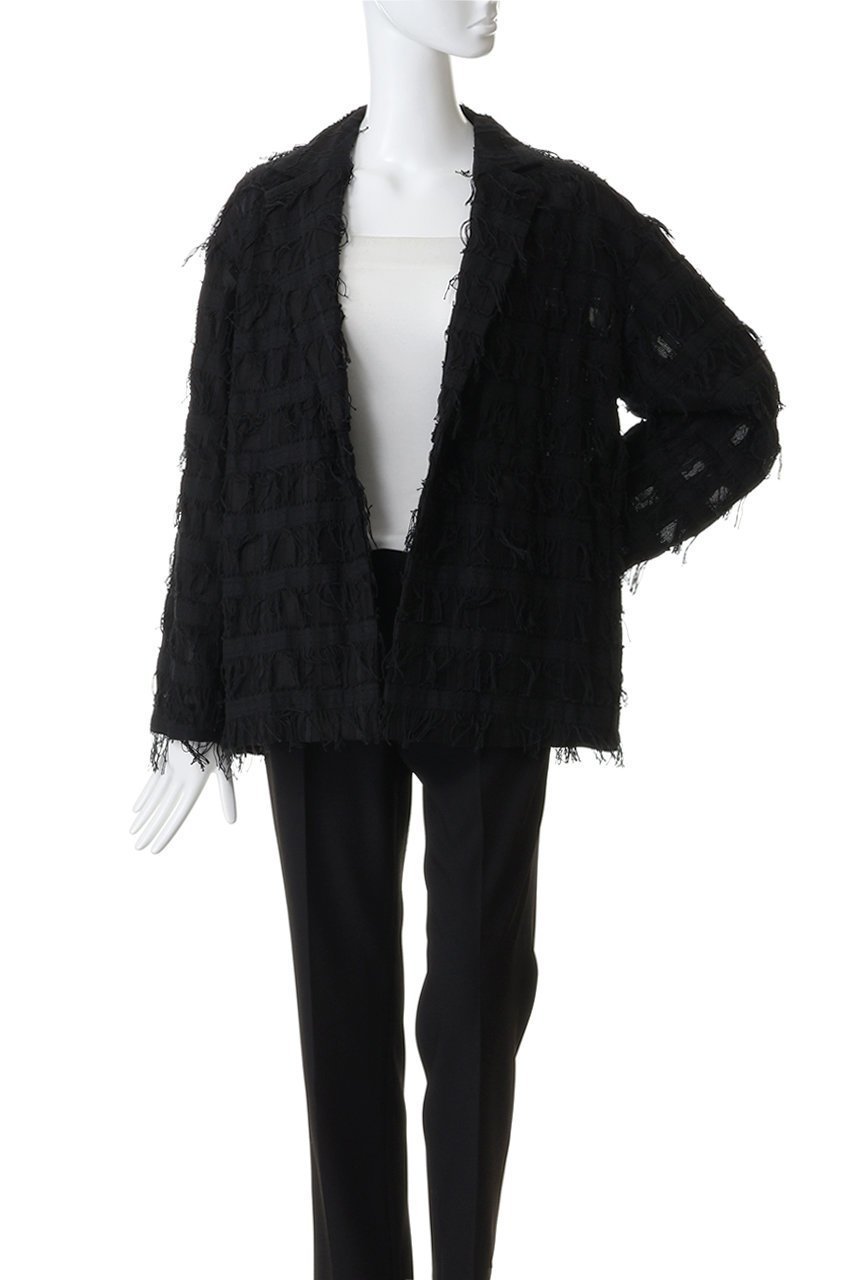 【アンクレイヴ/uncrave】のフリンジレース ジャケット 人気、トレンドファッション・服の通販 founy(ファニー) ファッション Fashion レディースファッション Fashion for Women アウター Coat / Outerwear Collection レディースジャケット・軽アウター Jackets カットジャガード Cut Jacquard シンプル Simple, Minimal ジャケット Jacket, Outerwear チェック Check, Plaid, Tartan ティアードスカート Tiered Skirt, Flounced Skirt フリンジ Fringe, Tassel ブロック Block, Solid Block Pattern ポケット Pocket, Pocket Detail メッシュ Mesh, Net Fabric ラッセル Raschel, Raschel Lace レース Lace, Lace Fabric other-8|ID: prp329100004773614 ipo3291000000036750835