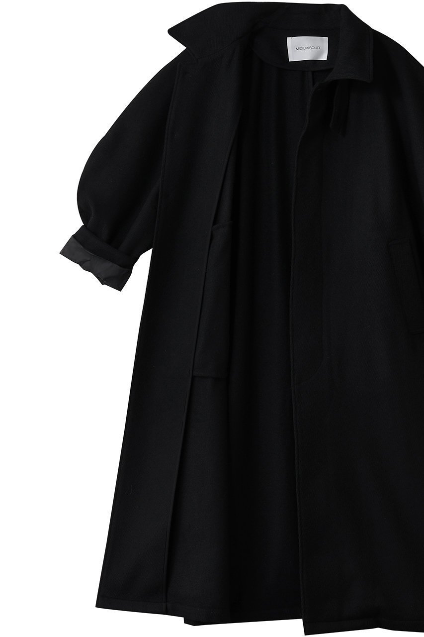 【ミディウミソリッド/MIDIUMISOLID】のraglan long coat コート 人気、トレンドファッション・服の通販 founy(ファニー) 　ファッション　Fashion　レディースファッション　Fashion for Women　アウター　Coat / Outerwear Collection　コート・ロングコート・ピーコート　Long Coats, Peacoats & More　スリーブ　Sleeve, Long Sleeve / Short Sleeve　フォルム　Silhouette, Form　ロング　Long, Long-Length　新作・新入荷　New Arrivals / New In　other-6|ID: prp329100004773616 ipo3291000000034594308