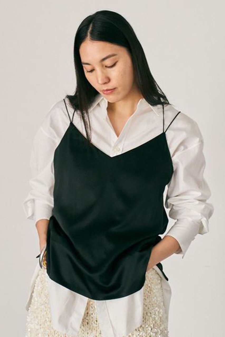 【カオス/Chaos】のモーラキャミ インテリア・キッズ・メンズ・レディースファッション・服の通販 founy(ファニー) ファッション Fashion レディースファッション Fashion for Women トップス・カットソー Cut & Sew Tops キャミソール&ノースリーブ Camisoles & Sleeveless Tops シャツ・ブラウス・オフィスカジュアル Elegant Blouses & Button-Ups ロングTシャツ・Tシャツ Longline T-Shirts & Tees カットソー・ベーシックTシャツ Cut-and-Sewn Tops / Stretch Tees & Basics インナー Innerwear インナーキャミ Inner Camisole キャミソール Camisole, Spaghetti Strap Top サテン Satin, Glossy Fabric シルク Silk, 100% Silk シンプル Simple, Minimal ジャケット Jacket, Outerwear ストレッチ Stretch, Stretchy Fabric タンク Tank Top, Sleeveless Top エレガント 上品 Elegant 人気 Popular, Best Seller 新作・新入荷 New Arrivals / New In ブラック|ID: prp329100004773617 ipo3291000000034594313