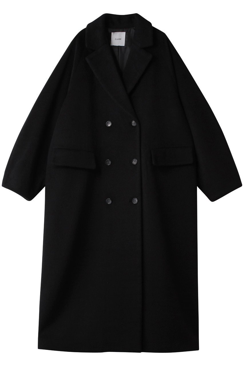 【クラネ/CLANE】のDOUBLE WOOL LONG COAT インテリア・キッズ・メンズ・レディースファッション・服の通販 founy(ファニー) ファッション Fashion レディースファッション Fashion for Women アウター Coat / Outerwear Collection コート・ロングコート・ピーコート Long Coats, Peacoats & More マニッシュ Mannish, Boyish ロング Long, Long-Length エレガント 上品 Elegant 新作・新入荷 New Arrivals / New In BLACK|ID: prp329100004773619 ipo3291000000034594333