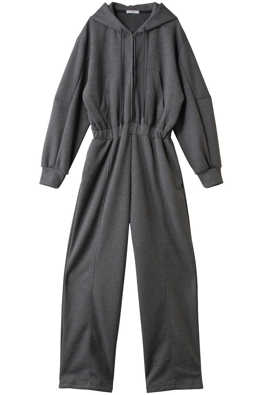 【クラネ/CLANE】のHOODED SWEAT ALL IN ONE 人気、トレンドファッション・服の通販 founy(ファニー) ファッション Fashion レディースファッション Fashion for Women パンツ Pants & Trousers おすすめ Recommended / Our Picks なめらか Smooth, Silky Texture インナー Innerwear ジップ Zip, Zipper リラックス Relax, Relaxed Fit other-1|ID: prp329100004773620 ipo3291000000035942400