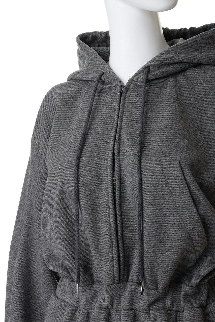 【クラネ/CLANE】のHOODED SWEAT ALL IN ONE 人気、トレンドファッション・服の通販 founy(ファニー) ファッション Fashion レディースファッション Fashion for Women パンツ Pants & Trousers おすすめ Recommended / Our Picks なめらか Smooth, Silky Texture インナー Innerwear ジップ Zip, Zipper リラックス Relax, Relaxed Fit other-5|ID: prp329100004773620 ipo3291000000035942406