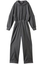 【クラネ/CLANE】のHOODED SWEAT ALL IN ONE 人気、トレンドファッション・服の通販 founy(ファニー) ファッション Fashion レディースファッション Fashion for Women パンツ Pants & Trousers おすすめ Recommended / Our Picks なめらか Smooth, Silky Texture インナー Innerwear ジップ Zip, Zipper リラックス Relax, Relaxed Fit thumbnail GRAY|ID: prp329100004773620 ipo3291000000036750846