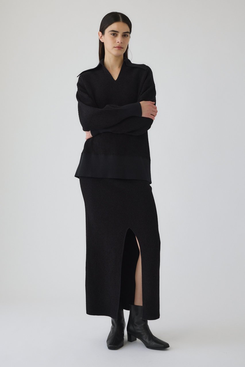 【リムアーク/RIM.ARK】の【11/19 10:00販売開始】I line slit SK/スカート 人気、トレンドファッション・服の通販 founy(ファニー) 　ファッション　Fashion　レディースファッション　Fashion for Women　スカート　Skirts　ロングスカート　Long Skirts / Maxi & Midi Skirts　スリット　Slit, Slit Detail　セットアップ　Set-Up, Coordinated Outfit　フロント　Front, Front Design　ロング　Long, Long-Length　other-3|ID: prp329100004773639 ipo3291000000034594617