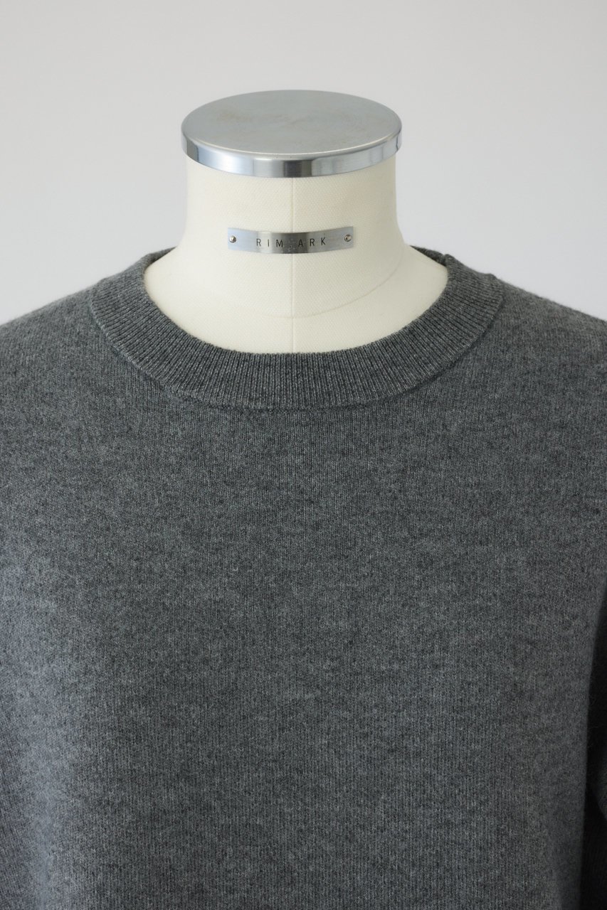 【リムアーク/RIM.ARK】の【11/19 10:00販売開始】Middle length box knit tops/ニット 人気、トレンドファッション・服の通販 founy(ファニー) 　ファッション　Fashion　レディースファッション　Fashion for Women　トップス・カットソー　Cut & Sew Tops　ニット　Knit Tops & Sweaters　カジュアルプルオーバー・ニットトップス　Pullovers & Knit Tops / Casual Pullovers　おすすめ　Recommended / Our Picks　スリム　Slim, Slim Fit　タイトスカート　Pencil Skirt, Tight Skirt　バランス　Balance, Style Balance　リラックス　Relax, Relaxed Fit　other-5|ID: prp329100004773641 ipo3291000000034594639