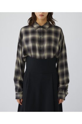 【リムアーク/RIM.ARK】の【11/19 10:00販売開始】Check pattern SH/シャツ 人気、トレンドファッション・服の通販 founy(ファニー) ファッション Fashion レディースファッション Fashion for Women トップス・カットソー Cut & Sew Tops シャツ・ブラウス・オフィスカジュアル Elegant Blouses & Button-Ups おすすめ Recommended / Our Picks スラックス Slacks, Dress Pants スリーブ Sleeve, Long Sleeve / Short Sleeve チェック Check, Plaid, Tartan マニッシュ Mannish, Boyish ラグジュアリー Luxury, Elegant ロング Long, Long-Length |ID:prp329100004773645