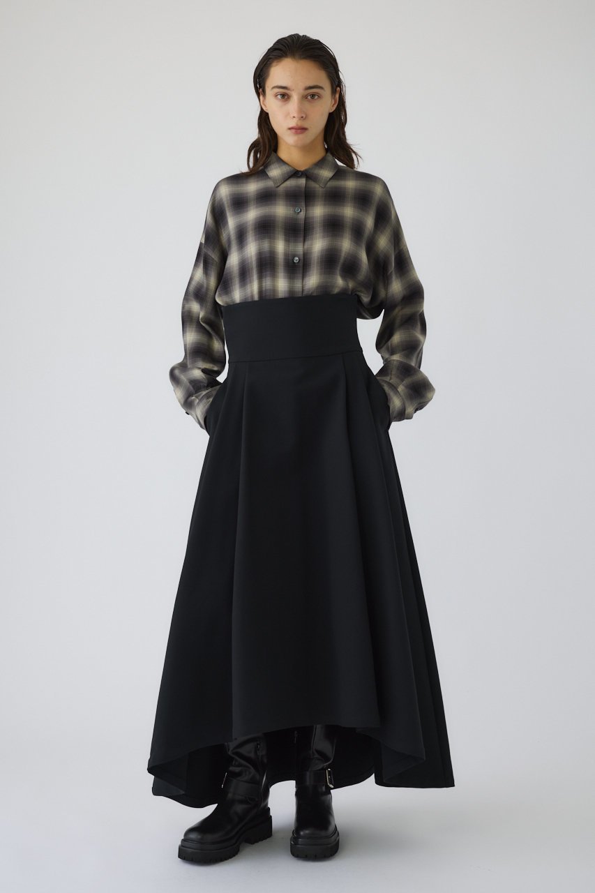 【リムアーク/RIM.ARK】の【11/19 10:00販売開始】Check pattern SH/シャツ 人気、トレンドファッション・服の通販 founy(ファニー) ファッション Fashion レディースファッション Fashion for Women トップス・カットソー Cut & Sew Tops シャツ・ブラウス・オフィスカジュアル Elegant Blouses & Button-Ups おすすめ Recommended / Our Picks スラックス Slacks, Dress Pants スリーブ Sleeve, Long Sleeve / Short Sleeve チェック Check, Plaid, Tartan マニッシュ Mannish, Boyish ラグジュアリー Luxury, Elegant ロング Long, Long-Length other-3|ID: prp329100004773645 ipo3291000000034594677