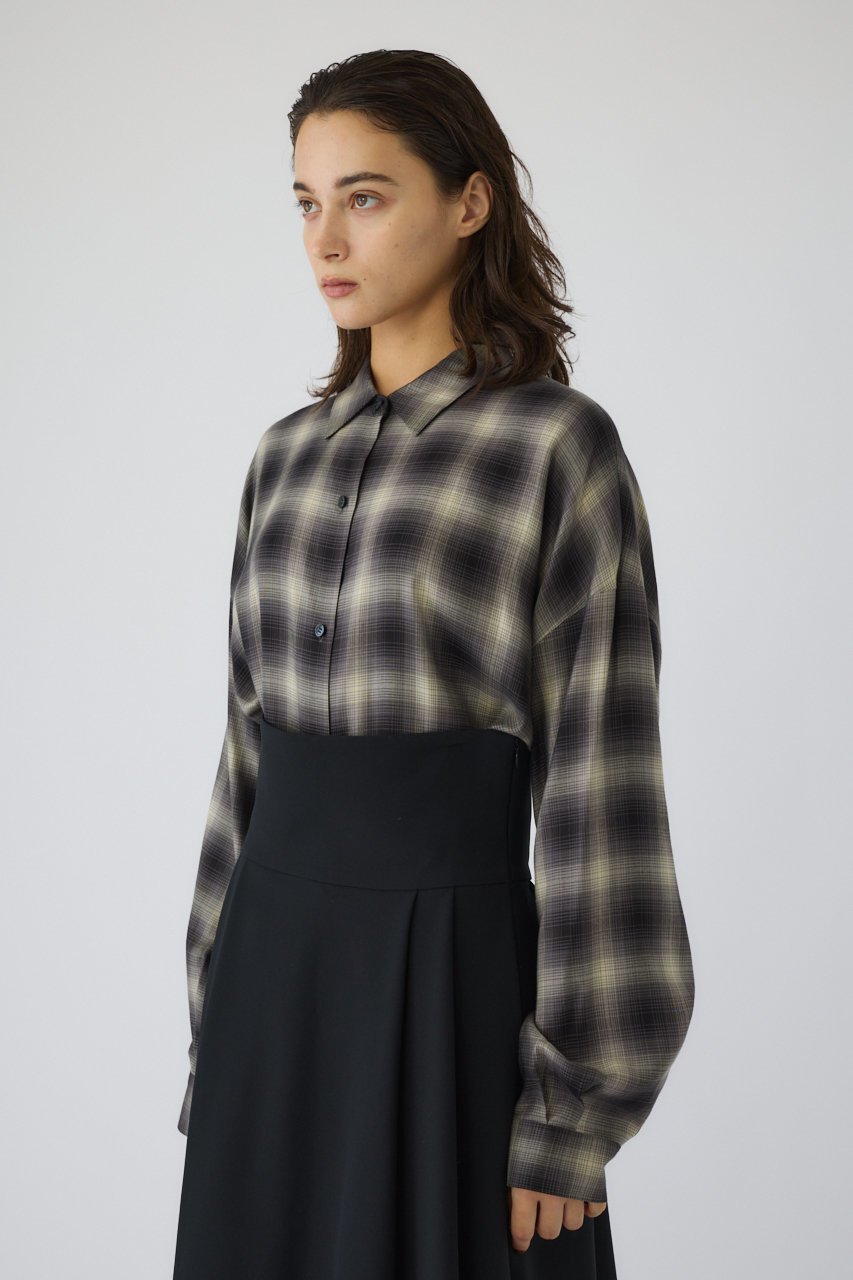 【リムアーク/RIM.ARK】の【11/19 10:00販売開始】Check pattern SH/シャツ 人気、トレンドファッション・服の通販 founy(ファニー) ファッション Fashion レディースファッション Fashion for Women トップス・カットソー Cut & Sew Tops シャツ・ブラウス・オフィスカジュアル Elegant Blouses & Button-Ups おすすめ Recommended / Our Picks スラックス Slacks, Dress Pants スリーブ Sleeve, Long Sleeve / Short Sleeve チェック Check, Plaid, Tartan マニッシュ Mannish, Boyish ラグジュアリー Luxury, Elegant ロング Long, Long-Length other-5|ID: prp329100004773645 ipo3291000000034594679