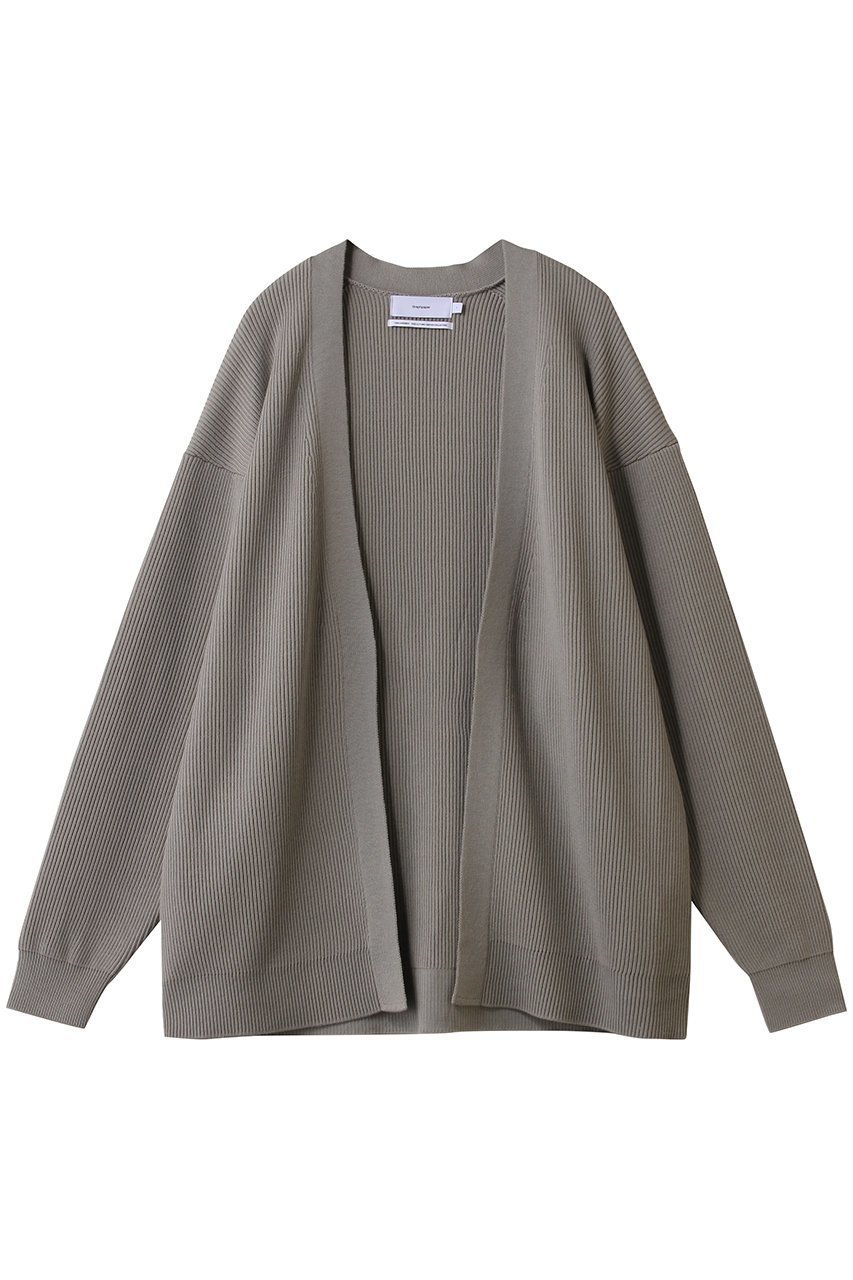 【グラフペーパー/Graphpaper】のHigh Density Open Cardigan/カーディガン インテリア・キッズ・メンズ・レディースファッション・服の通販 founy(ファニー) 　ファッション　Fashion　レディースファッション　Fashion for Women　トップス・カットソー　Cut & Sew Tops　ニット　Knit Tops & Sweaters　カーディガン・羽織り　Layered Style Cardigans　カーディガン　Cardigan, Knitwear　シンプル　Simple, Minimal　ロング　Long, Long-Length　グレージュ|ID: prp329100004773647 ipo3291000000035717374
