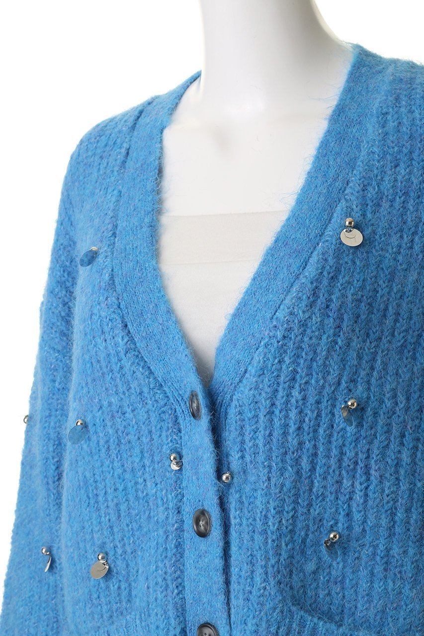 【メゾンスペシャル/MAISON SPECIAL】のSpangle Knit Cardigan/スパングルニットカーディガン 人気、トレンドファッション・服の通販 founy(ファニー) ファッション Fashion レディースファッション Fashion for Women トップス・カットソー Cut & Sew Tops ニット Knit Tops & Sweaters カーディガン・羽織り Layered Style Cardigans カーディガン Cardigan, Knitwear スパンコール Sequins, Sequin Embellishment デコルテ Décolleté, Neckline other-5|ID: prp329100004773652 ipo3291000000034594730