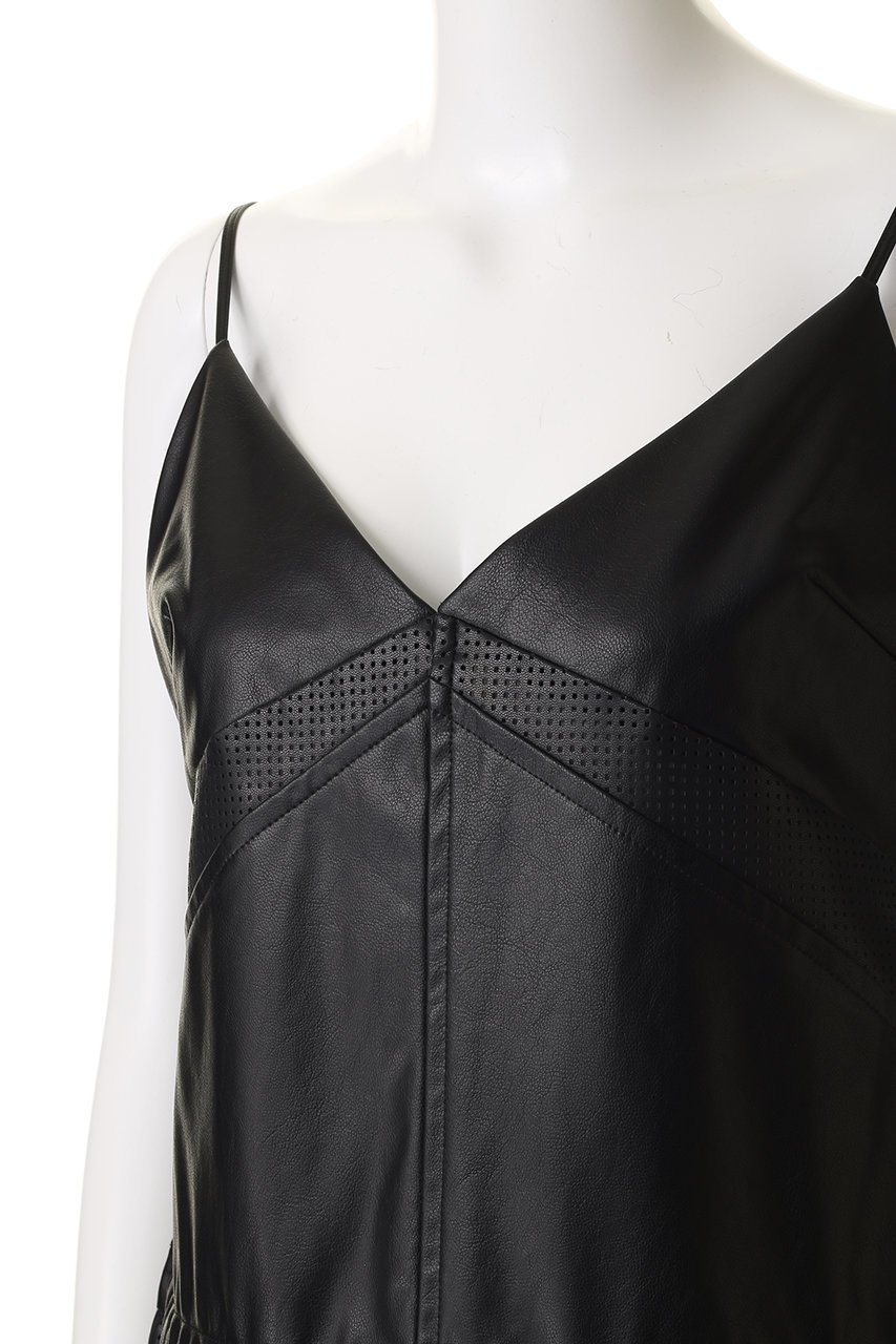 【メゾンスペシャル/MAISON SPECIAL】のsynthetic Leather Peplum Tunic/フェイクレザーペプラムチュニック 人気、トレンドファッション・服の通販 founy(ファニー) 　ファッション　Fashion　レディースファッション　Fashion for Women　ワンピース　Dresses　チュニック　Tunic Tops & Dresses　エレガント 上品　Elegant　シンプル　Simple, Minimal　チュニック　Tunic, Long Top　フェイクレザー　Faux Leather, PU Leather　ペプラム　Peplum, Flared Hem　リュクス　Luxury, Elegant, High-End, Chic　other-5|ID: prp329100004773653 ipo3291000000034594740