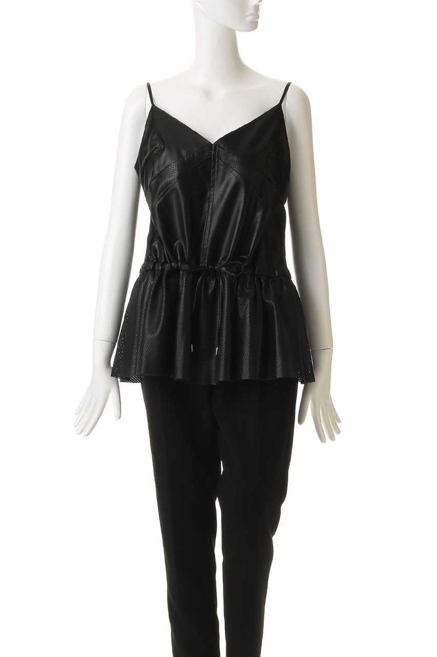 【メゾンスペシャル/MAISON SPECIAL】のsynthetic Leather Peplum Tunic/フェイクレザーペプラムチュニック 人気、トレンドファッション・服の通販 founy(ファニー) 　ファッション　Fashion　レディースファッション　Fashion for Women　ワンピース　Dresses　チュニック　Tunic Tops & Dresses　エレガント 上品　Elegant　シンプル　Simple, Minimal　チュニック　Tunic, Long Top　フェイクレザー　Faux Leather, PU Leather　ペプラム　Peplum, Flared Hem　リュクス　Luxury, Elegant, High-End, Chic　other-6|ID: prp329100004773653 ipo3291000000034594741