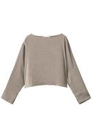 【ミディウミソリッド/MIDIUMISOLID】のsatin PO プルオーバー 人気、トレンドファッション・服の通販 founy(ファニー) ファッション Fashion レディースファッション Fashion for Women トップス・カットソー Cut & Sew Tops シャツ・ブラウス・オフィスカジュアル Elegant Blouses & Button-Ups カジュアルプルオーバー・ニットトップス Pullovers & Knit Tops / Casual Pullovers サテン Satin, Glossy Fabric ショート Short, Short Length スリーブ Sleeve, Long Sleeve / Short Sleeve バランス Balance, Style Balance ロング Long, Long-Length エレガント 上品 Elegant |ID:prp329100004773655