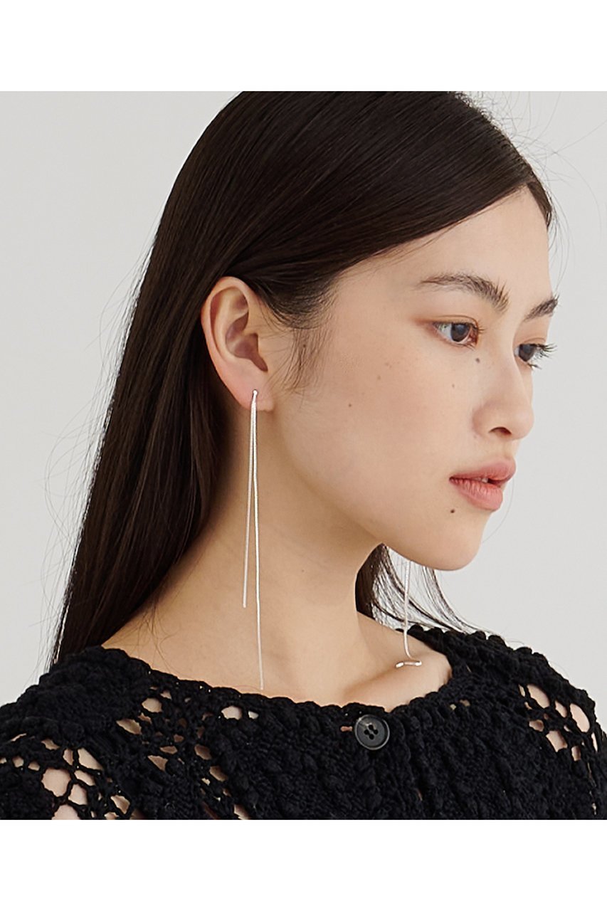 【ウィムガゼット/Whim Gazette】の【THE PAUSE】2WAYチェーンピアス 人気、トレンドファッション・服の通販 founy(ファニー) 　ファッション　Fashion　レディースファッション　Fashion for Women　ジュエリー　Jewelry　ファッションリング　Fashion Rings　イヤリング・フープ・ドロップタイプ　Hoop, Drop & Clip Earrings　イヤリング　Earrings　シンプル　Simple, Minimal　チェーン　Chain, Chain Strap　ロング　Long, Long-Length　エレガント 上品　Elegant　新作・新入荷　New Arrivals / New In　other-8|ID: prp329100004774323 ipo3291000000034685007