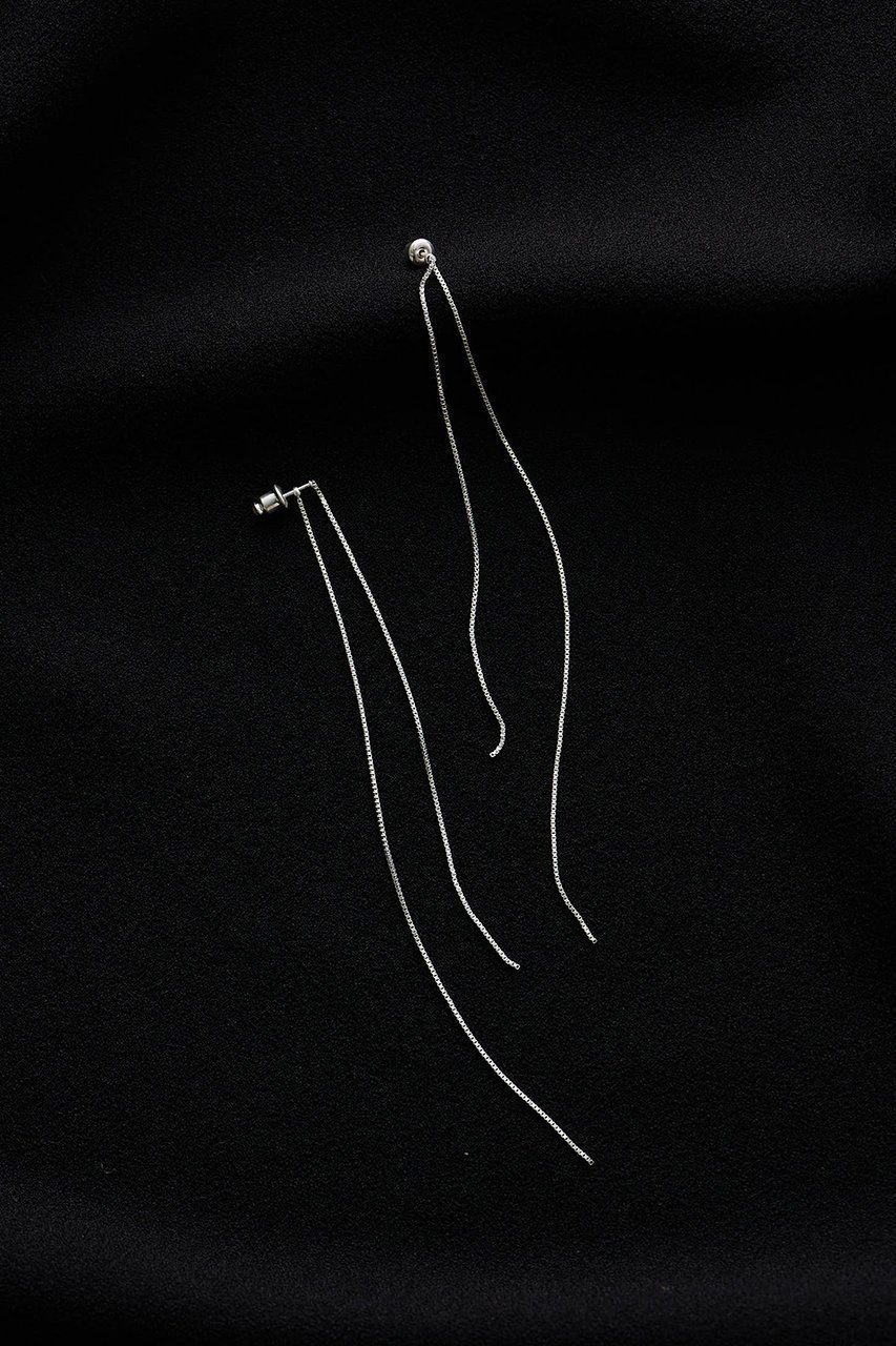 【ウィムガゼット/Whim Gazette】の【THE PAUSE】2WAYチェーンピアス 人気、トレンドファッション・服の通販 founy(ファニー) 　ファッション　Fashion　レディースファッション　Fashion for Women　ジュエリー　Jewelry　ファッションリング　Fashion Rings　イヤリング・フープ・ドロップタイプ　Hoop, Drop & Clip Earrings　イヤリング　Earrings　シンプル　Simple, Minimal　チェーン　Chain, Chain Strap　ロング　Long, Long-Length　エレガント 上品　Elegant　other-5|ID: prp329100004774323 ipo3291000000035905470