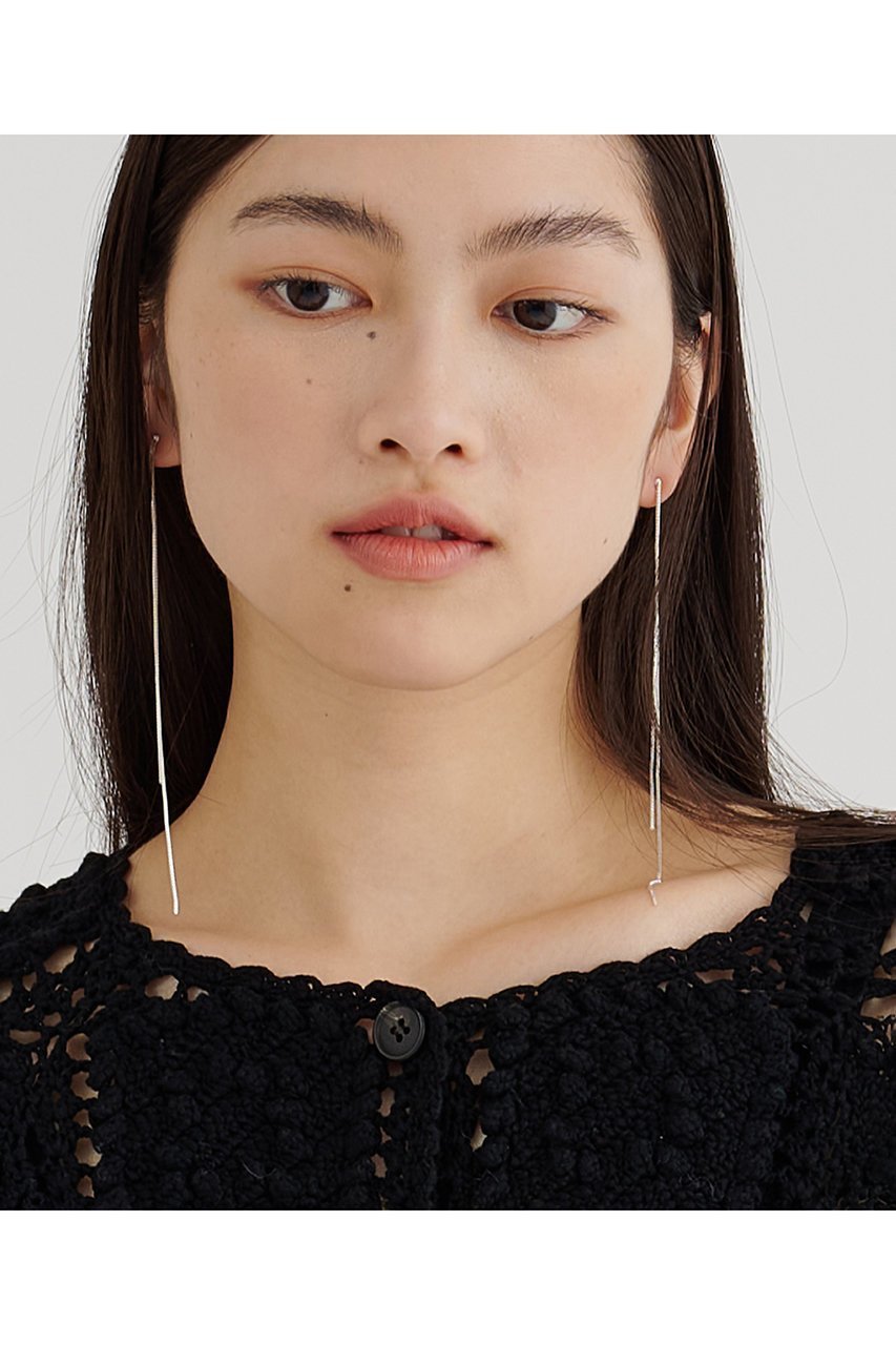 【ウィムガゼット/Whim Gazette】の【THE PAUSE】2WAYチェーンピアス 人気、トレンドファッション・服の通販 founy(ファニー) 　ファッション　Fashion　レディースファッション　Fashion for Women　ジュエリー　Jewelry　ファッションリング　Fashion Rings　イヤリング・フープ・ドロップタイプ　Hoop, Drop & Clip Earrings　イヤリング　Earrings　シンプル　Simple, Minimal　チェーン　Chain, Chain Strap　ロング　Long, Long-Length　エレガント 上品　Elegant　other-7|ID: prp329100004774323 ipo3291000000035905475