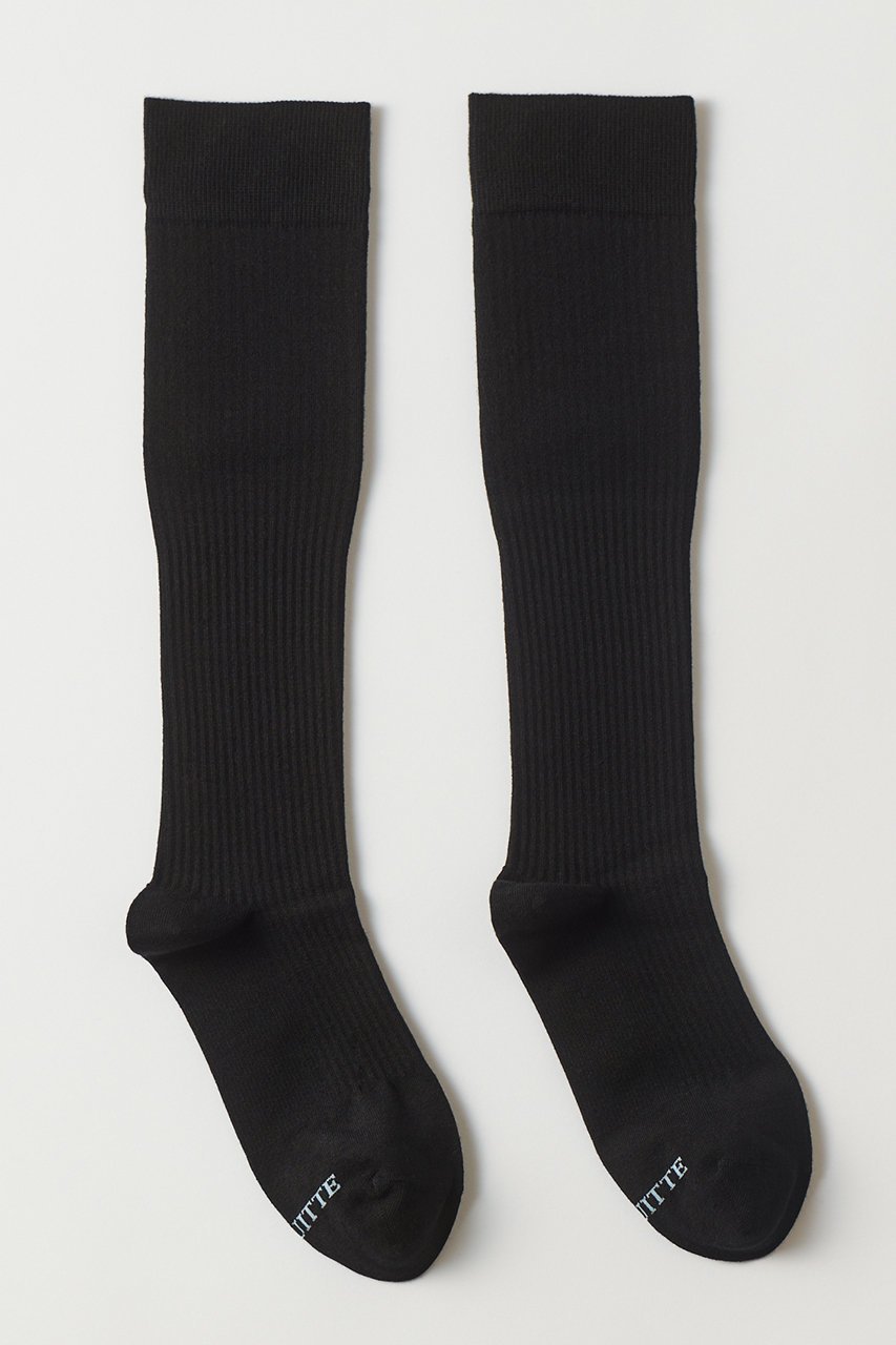 【イリスフォーセブン/IRIS 47】の【UNQUITTE】elitude 着圧ソックス インテリア・キッズ・メンズ・レディースファッション・服の通販 founy(ファニー) 　ファッション　Fashion　レディースファッション　Fashion for Women　ソックス&靴下　Socks & Hosiery　レッグウェア・ストッキング　Legwear & Hosiery　エレガント 上品　Elegant　抗菌　Antibacterial, Bacteria-Resistant　ソックス　Socks, Hosiery　フラット　Flat, Flat Shoes　再入荷　Restock / Back in Stock　ビジネス 仕事 通勤　Business / Work / Commuting　ブラック|ID: prp329100004774328 ipo3291000000035456185