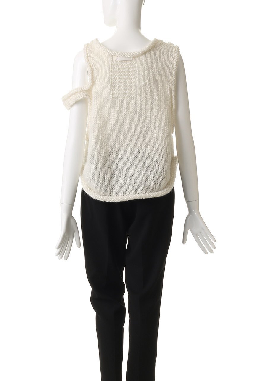 【エリオポール/heliopole】の【uca】HAND KNIT HEMP MAHAIR SLIT ベスト 人気、トレンドファッション・服の通販 founy(ファニー) 　ファッション　Fashion　レディースファッション　Fashion for Women　トップス・カットソー　Cut & Sew Tops　ニット　Knit Tops & Sweaters　ベスト&ジレ / 重ね着スタイル　Vests & Gilets　カジュアルプルオーバー・ニットトップス　Pullovers & Knit Tops / Casual Pullovers　カッティング　Cutting Detail　カットソー　Cut and Sewn Top　シンプル　Simple, Minimal　スリット　Slit, Slit Detail　トレンド　Trend, Trending Now　ハンド　Hand, Handmade　ベスト　Vest, Waistcoat　新作・新入荷　New Arrivals / New In　other-4|ID: prp329100004774330 ipo3291000000034604458