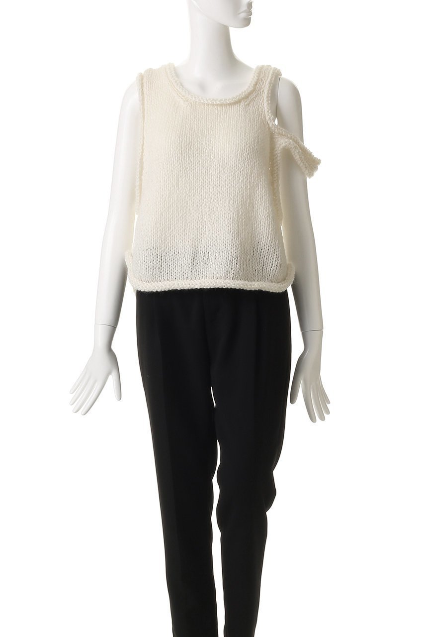 【エリオポール/heliopole】の【uca】HAND KNIT HEMP MAHAIR SLIT ベスト 人気、トレンドファッション・服の通販 founy(ファニー) ファッション Fashion レディースファッション Fashion for Women トップス・カットソー Cut & Sew Tops ニット Knit Tops & Sweaters ベスト&ジレ / 重ね着スタイル Vests & Gilets カジュアルプルオーバー・ニットトップス Pullovers & Knit Tops / Casual Pullovers カッティング Cutting Detail カットソー Cut and Sewn Top シンプル Simple, Minimal スリット Slit, Slit Detail トレンド Trend, Trending Now ハンド Hand, Handmade ベスト Vest, Waistcoat other-2|ID: prp329100004774330 ipo3291000000035533183