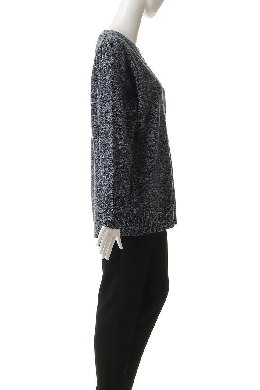 【エリオポール/heliopole】のミックスヤーンVネックカーディガン 人気、トレンドファッション・服の通販 founy(ファニー) 　ファッション　Fashion　レディースファッション　Fashion for Women　トップス・カットソー　Cut & Sew Tops　ニット　Knit Tops & Sweaters　カーディガン・羽織り　Layered Style Cardigans　Vネックトップス　V-Neck Tops / V-Cut Neckline Shirts　カーディガン　Cardigan, Knitwear　新作・新入荷　New Arrivals / New In　A/W・秋冬　Autumn/Winter　other-3|ID: prp329100004774331 ipo3291000000034604464