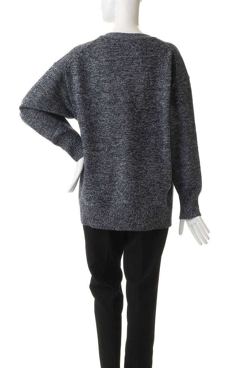 【エリオポール/heliopole】のミックスヤーンVネックカーディガン 人気、トレンドファッション・服の通販 founy(ファニー) 　ファッション　Fashion　レディースファッション　Fashion for Women　トップス・カットソー　Cut & Sew Tops　ニット　Knit Tops & Sweaters　カーディガン・羽織り　Layered Style Cardigans　Vネックトップス　V-Neck Tops / V-Cut Neckline Shirts　カーディガン　Cardigan, Knitwear　新作・新入荷　New Arrivals / New In　A/W・秋冬　Autumn/Winter　other-4|ID: prp329100004774331 ipo3291000000034604465