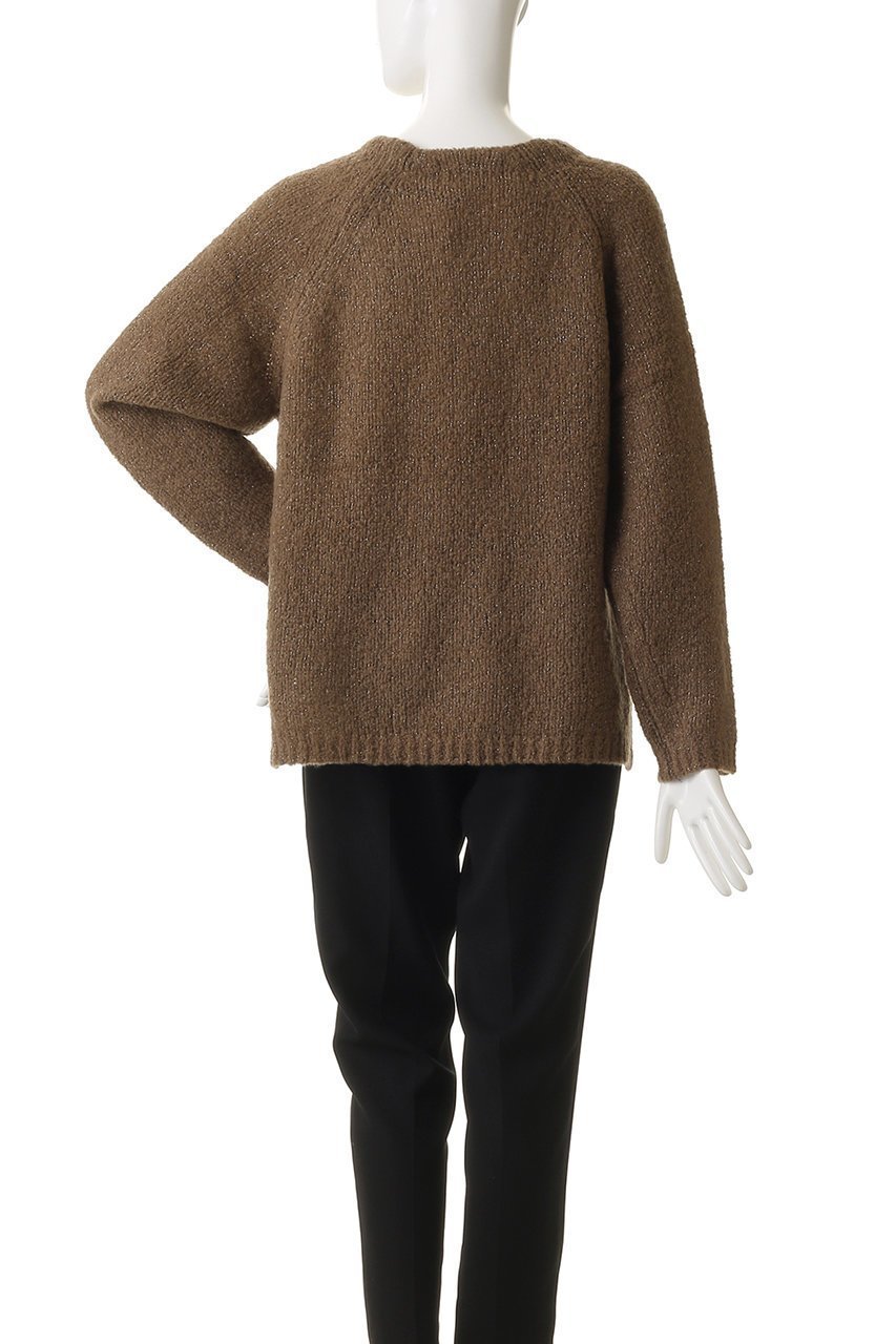 【エリオポール/heliopole】のグリッターブークレニット 人気、トレンドファッション・服の通販 founy(ファニー) 　ファッション　Fashion　レディースファッション　Fashion for Women　トップス・カットソー　Cut & Sew Tops　ニット　Knit Tops & Sweaters　カジュアルプルオーバー・ニットトップス　Pullovers & Knit Tops / Casual Pullovers　エレガント 上品　Elegant　グリッター　Glitter, Sparkle　シンプル　Simple, Minimal　新作・新入荷　New Arrivals / New In　other-4|ID: prp329100004774332 ipo3291000000034604472