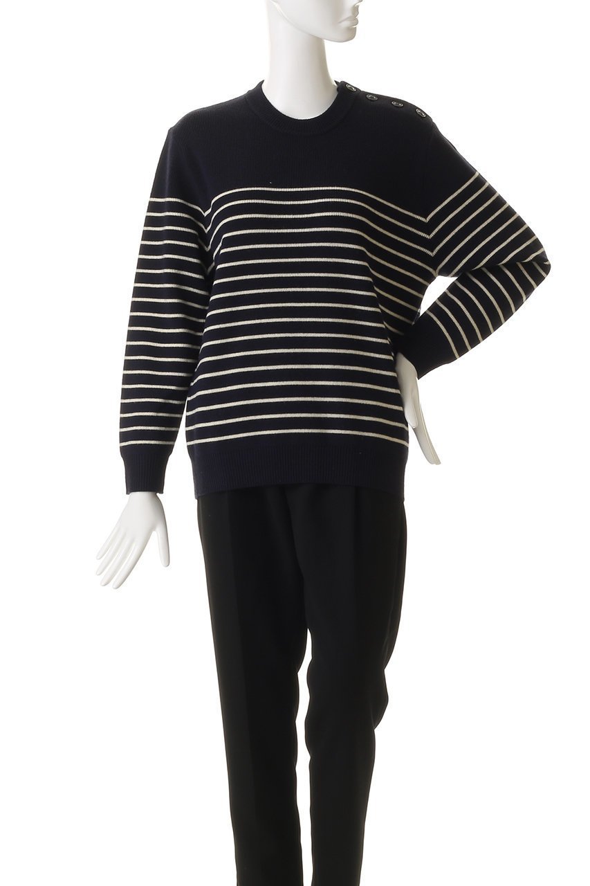 【エリオポール/heliopole】の【Letroyes】MARINE BORDER ニット 人気、トレンドファッション・服の通販 founy(ファニー) 　ファッション　Fashion　レディースファッション　Fashion for Women　トップス・カットソー　Cut & Sew Tops　ニット　Knit Tops & Sweaters　カジュアルプルオーバー・ニットトップス　Pullovers & Knit Tops / Casual Pullovers　ウォーム　Warm Fabric　ボーダー　Border, Stripe　新作・新入荷　New Arrivals / New In　other-2|ID: prp329100004774334 ipo3291000000034604486