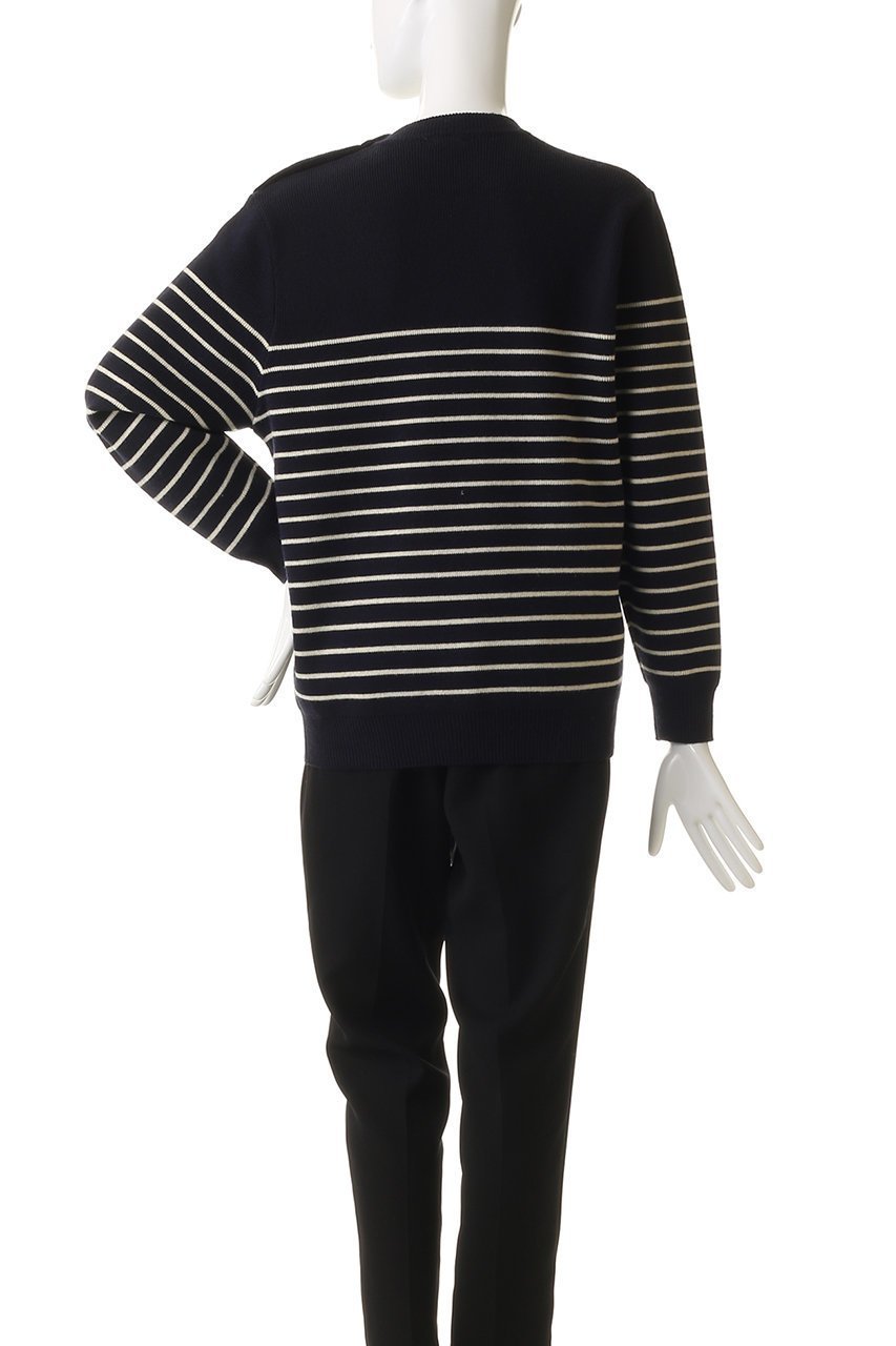 【エリオポール/heliopole】の【Letroyes】MARINE BORDER ニット 人気、トレンドファッション・服の通販 founy(ファニー) 　ファッション　Fashion　レディースファッション　Fashion for Women　トップス・カットソー　Cut & Sew Tops　ニット　Knit Tops & Sweaters　カジュアルプルオーバー・ニットトップス　Pullovers & Knit Tops / Casual Pullovers　ウォーム　Warm Fabric　ボーダー　Border, Stripe　新作・新入荷　New Arrivals / New In　other-4|ID: prp329100004774334 ipo3291000000034604488