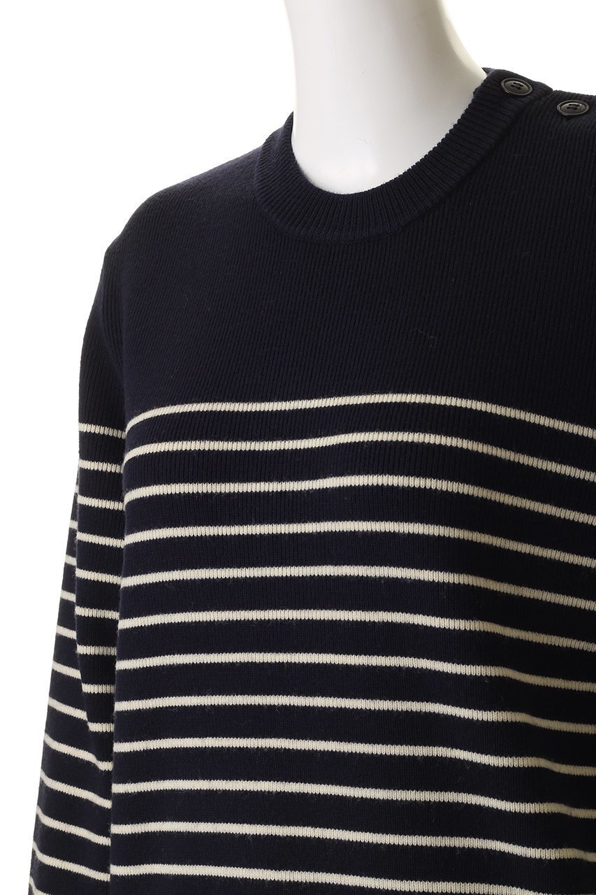 【エリオポール/heliopole】の【Letroyes】MARINE BORDER ニット 人気、トレンドファッション・服の通販 founy(ファニー) 　ファッション　Fashion　レディースファッション　Fashion for Women　トップス・カットソー　Cut & Sew Tops　ニット　Knit Tops & Sweaters　カジュアルプルオーバー・ニットトップス　Pullovers & Knit Tops / Casual Pullovers　ウォーム　Warm Fabric　ボーダー　Border, Stripe　新作・新入荷　New Arrivals / New In　other-5|ID: prp329100004774334 ipo3291000000034604489