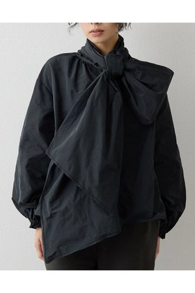 【ウィムガゼット/Whim Gazette】 メモリータフタボウブラウス人気、トレンドファッション・服の通販 founy(ファニー) ファッション Fashion レディースファッション Fashion for Women トップス・カットソー Cut & Sew Tops シャツ・ブラウス・オフィスカジュアル Elegant Blouses & Button-Ups イタリア Italy スペシャル Special, Limited Edition スリーブ Sleeve, Long Sleeve / Short Sleeve フォルム Silhouette, Form ブルゾン Blouson, Bomber Jacket ボトム Bottoms, Lower Wear ロング Long, Long-Length 新作・新入荷 New Arrivals / New In |ID:prp329100004774336