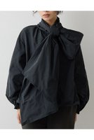 【ウィムガゼット/Whim Gazette】のメモリータフタボウブラウス 人気、トレンドファッション・服の通販 founy(ファニー) ファッション Fashion レディースファッション Fashion for Women トップス・カットソー Cut & Sew Tops シャツ・ブラウス・オフィスカジュアル Elegant Blouses & Button-Ups イタリア Italy スペシャル Special, Limited Edition スリーブ Sleeve, Long Sleeve / Short Sleeve フォルム Silhouette, Form ブルゾン Blouson, Bomber Jacket ボトム Bottoms, Lower Wear ロング Long, Long-Length 新作・新入荷 New Arrivals / New In |ID:prp329100004774336