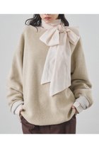 【ウィムガゼット/Whim Gazette】のピグメントスウェットプルオーバー グレージュ|ID:prp329100004774341