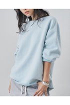 【ウィムガゼット/Whim Gazette】のピグメントスウェットプルオーバー サックスブルー|ID:prp329100004774341