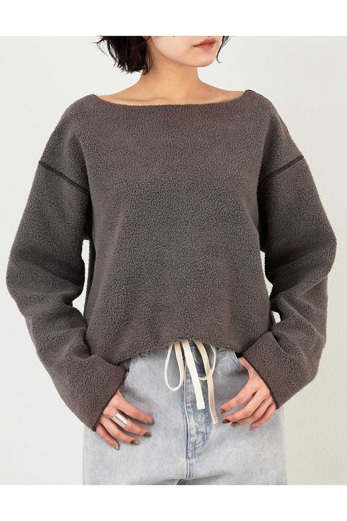 【ウィムガゼット/Whim Gazette】のピグメントスウェットプルオーバー インテリア・キッズ・メンズ・レディースファッション・服の通販 founy(ファニー) https://founy.com/ ファッション Fashion レディースファッション Fashion for Women トップス・カットソー Cut & Sew Tops シャツ・ブラウス・オフィスカジュアル Elegant Blouses & Button-Ups レディースパーカー・カジュアルフーディー Casual Hoodies & Sweatshirts ロングTシャツ・Tシャツ Longline T-Shirts & Tees カジュアルプルオーバー・ニットトップス Pullovers & Knit Tops / Casual Pullovers スウェット・クルーネックトップス Sweatshirts & Crewnecks / Relaxed Fit Sweat Tops カットソー・ベーシックTシャツ Cut-and-Sewn Tops / Stretch Tees & Basics スウェット / スエット Sweatshirt, Sweatwear モコモコ Fuzzy, Fluffy リバーシブル Reversible, Two-Sided リラックス Relax, Relaxed Fit おすすめ Recommended / Our Picks |ID: prp329100004774341 ipo3291000000036068564