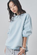 【ウィムガゼット/Whim Gazette】のピグメントスウェットプルオーバー サックスブルー|ID: prp329100004774341 ipo3291000000036068571