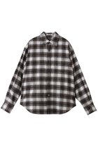 【ウィムガゼット/Whim Gazette】のピケチェックシャツ オフホワイト|ID:prp329100004774343