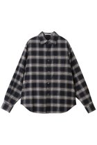 【ウィムガゼット/Whim Gazette】のピケチェックシャツ ネイビー|ID:prp329100004774343